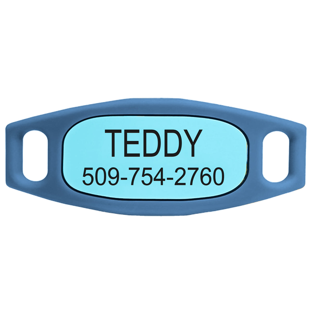 Silicone Silent Slide-On Pet ID Tag