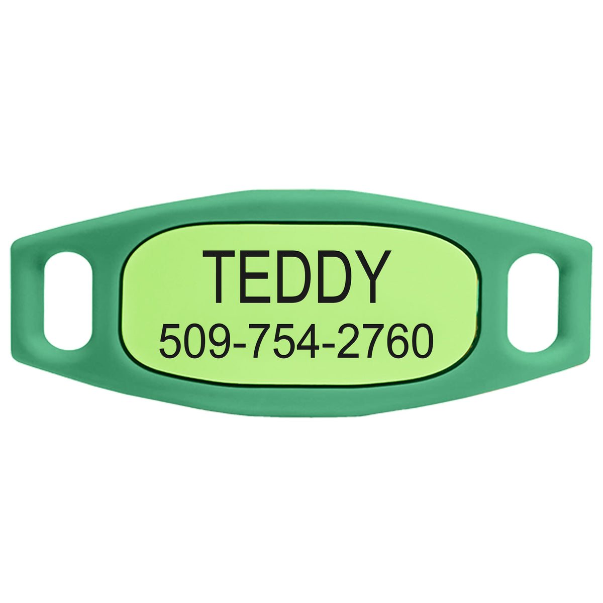 Silicone Silent Slide-On Pet ID Tag