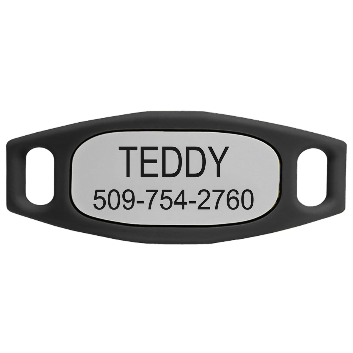 Silicone Silent Slide-On Pet ID Tag