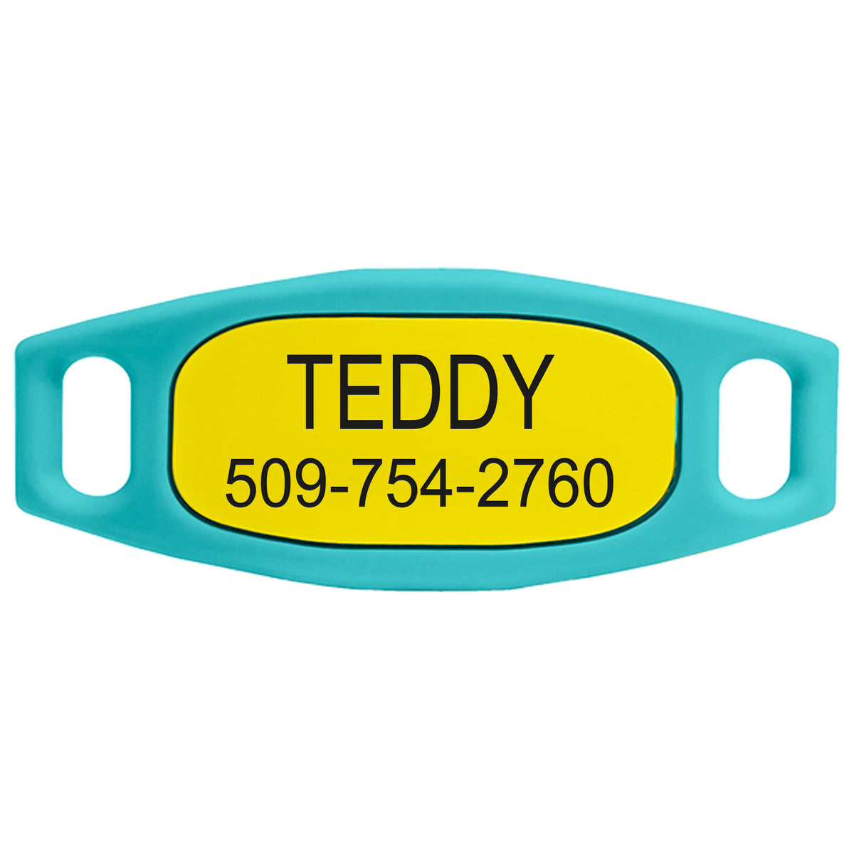 Silicone Silent Slide-On Pet ID Tag
