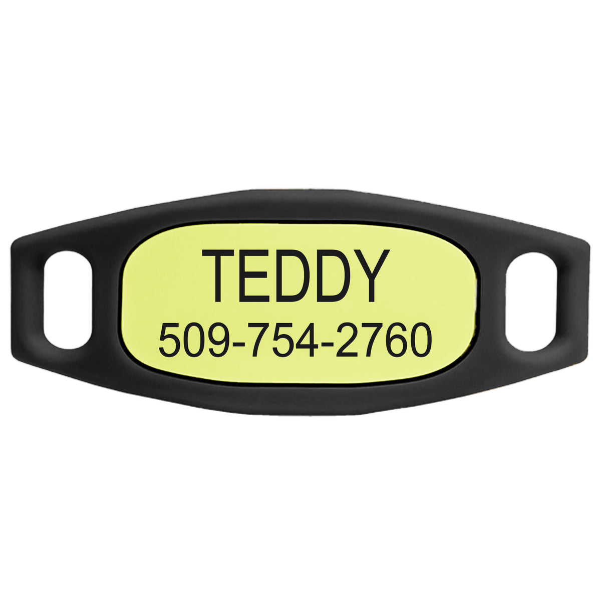 Silicone Silent Slide-On Pet ID Tag