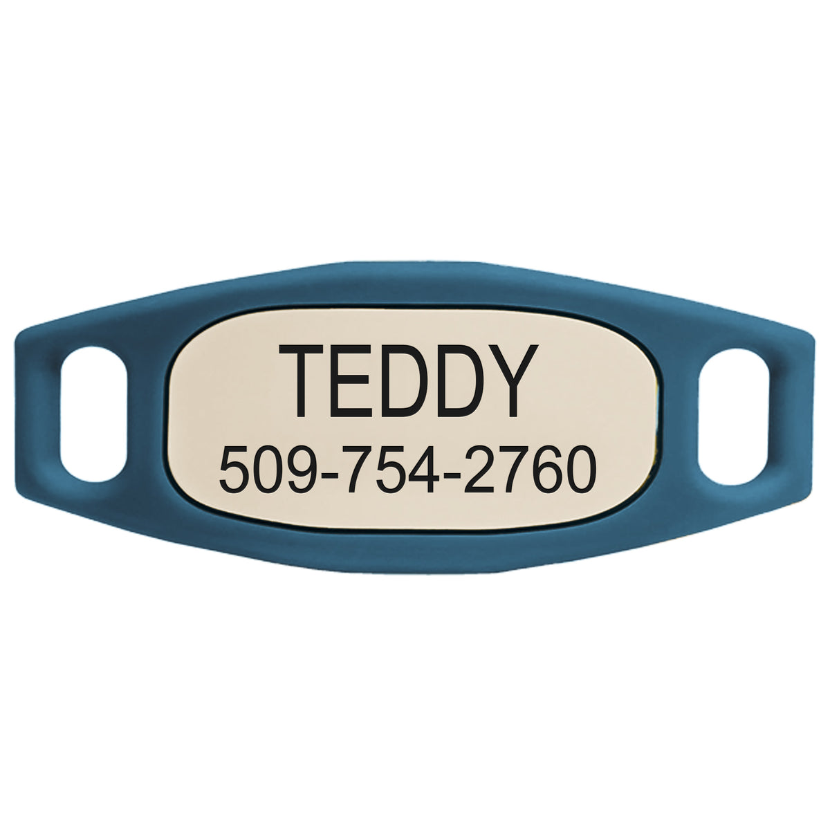 Silicone Silent Slide-On Pet ID Tag