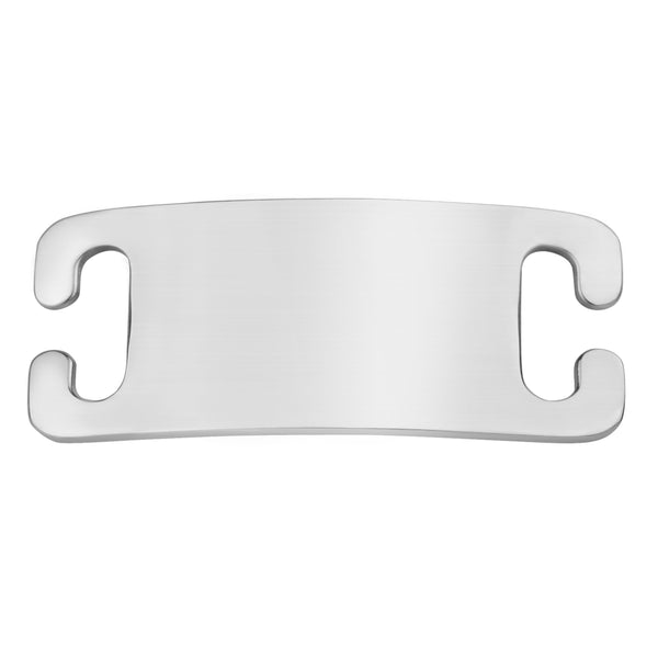 Silent Slide-On Pet ID Tag - Fits Most Collars