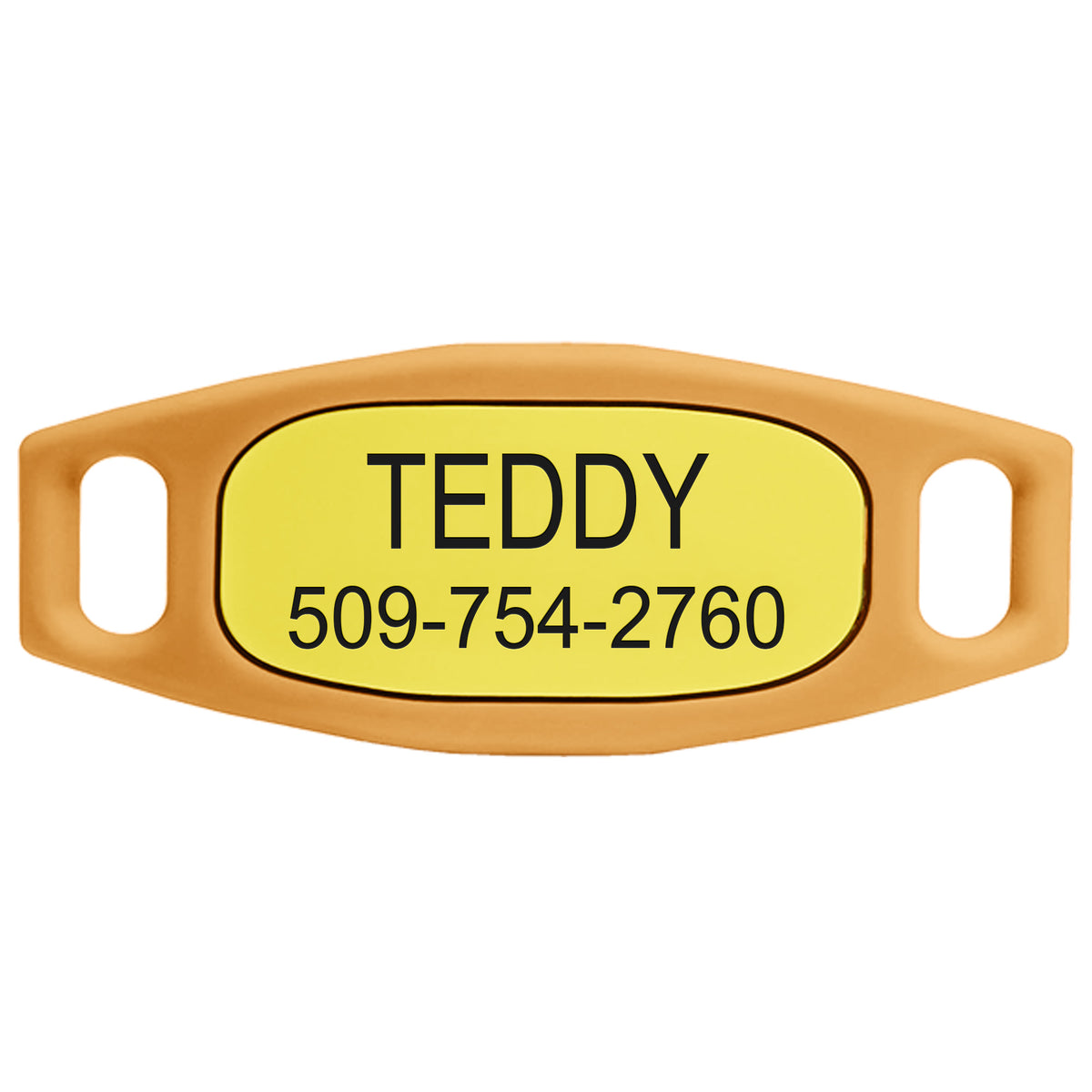 Silicone Silent Slide-On Pet ID Tag