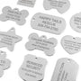 Custom Pet Tags in Stainless Steel - Volume Pricing