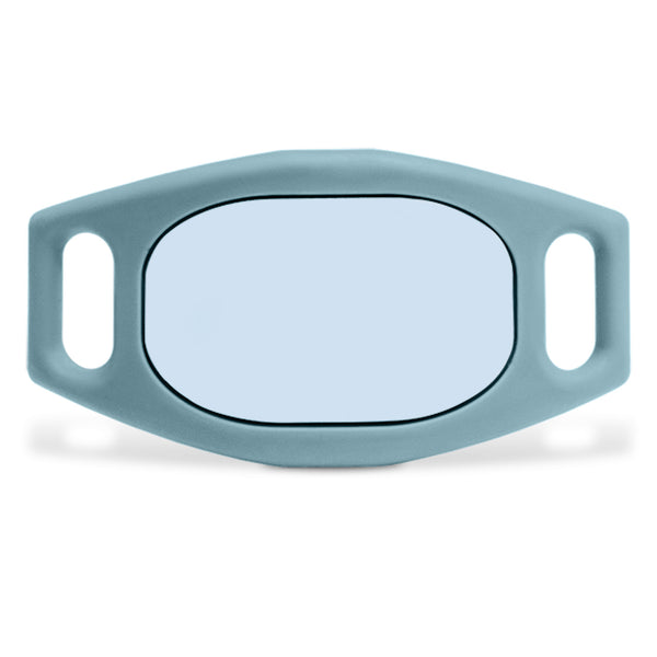 Silent Silicone Slide-On Pet ID Tag - Fits Most Collars