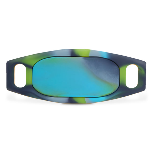 Silent Silicone Slide-On Pet ID Tag - Fits Most Collars