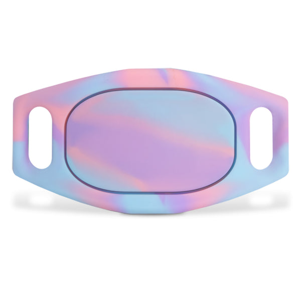 Silent Silicone Slide-On Pet ID Tag - Fits Most Collars