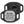 Load image into Gallery viewer, Front view of black Tile Mate tracker holder with plate reading Archie, 142 Basin Street, Ephrata, WA, 509 754 2760
