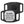 Load image into Gallery viewer, Front view of black silicone Life360 Tile Mate GPS tracker holder showcasing personalized Archie ID tag on white background
