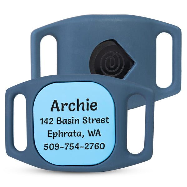 Life360 Tile Mate GPS Tracker Holder Slide-On Pet ID Tag