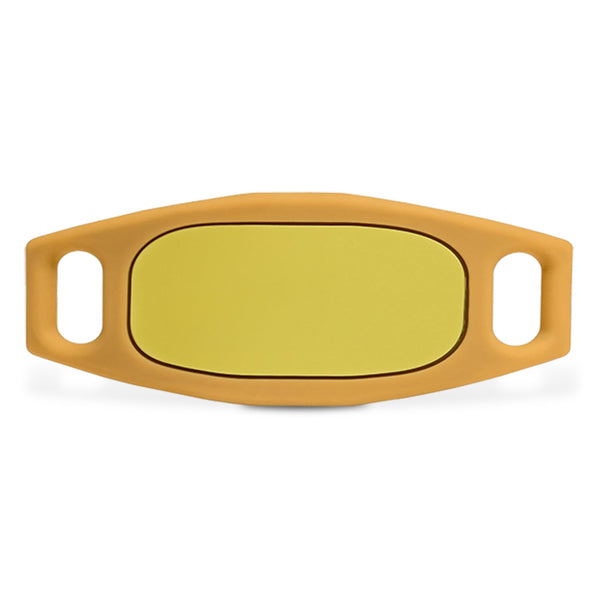 Silent Silicone Slide-On Pet ID Tag - Fits Most Collars