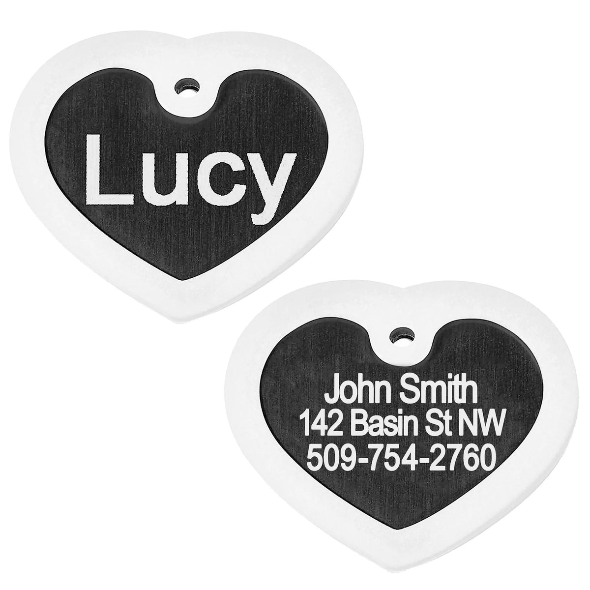 Pet ID Tags with Tag Silencer