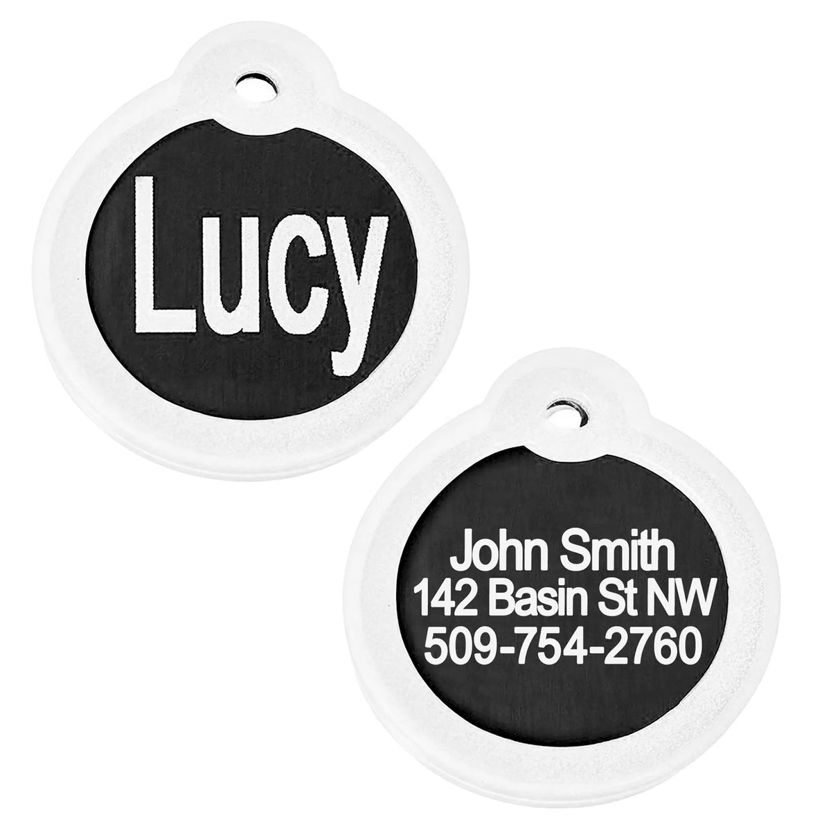 Pet ID Tags with Tag Silencer