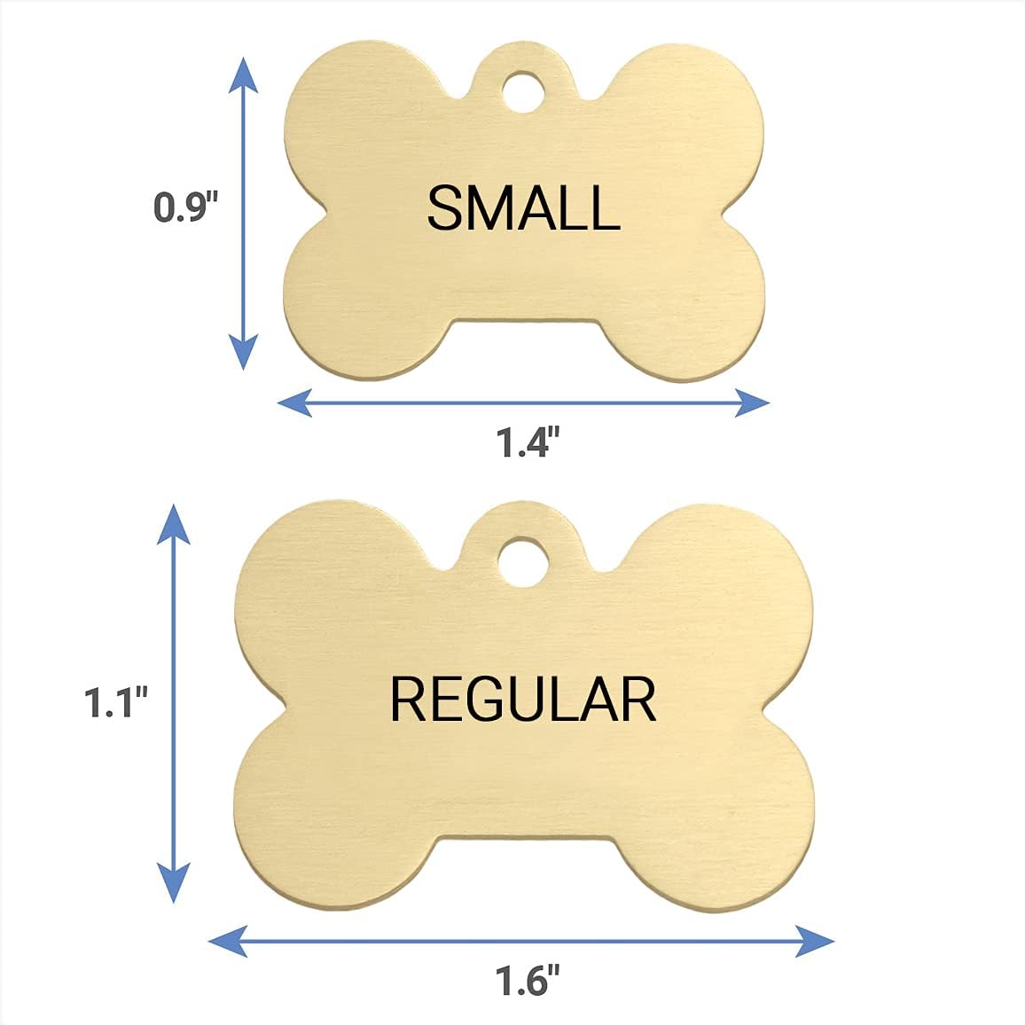 Bone Pet ID Tag