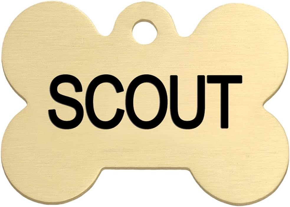 Bone Pet ID Tag
