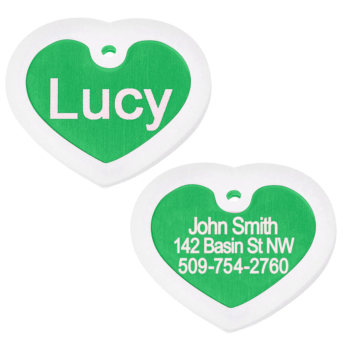 Pet ID Tags with Tag Silencer