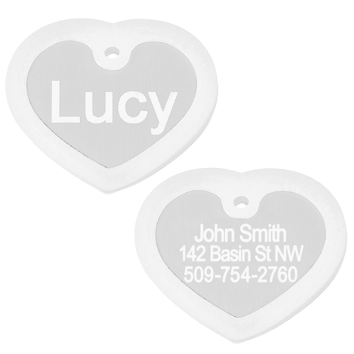 Pet ID Tags with Tag Silencer