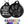 Load image into Gallery viewer, Glitter Paw Print Pet ID Tag
