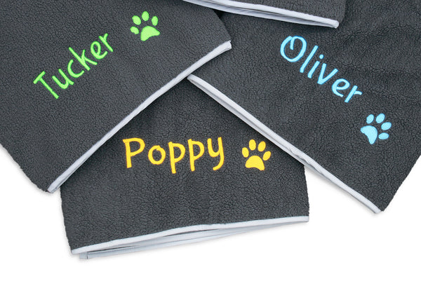 Personalized Dog Blankets, Fleece, Water Resistant