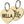 Load image into Gallery viewer, GoTags Brass Dog Tag, Personalized Dog ID Tag in Heart Shape Custom Engraved
