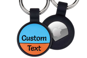 GoTags Personalized AirTag Keychain Engraved, Custom AirTag Holder
