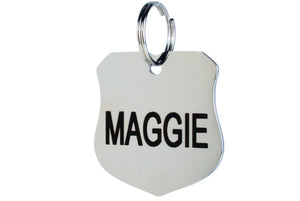 Shoe Tag ID in Stainless Steel