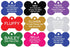 GoTags Bone Shaped Dog Tags, Double-Sided Engraving, Pet Tags Personalized with Name and ID
