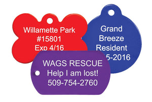 GoTags Custom Pet Tags Personalized Engraved Bulk Wholesale