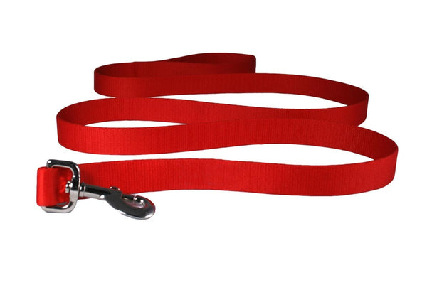 GoTags Red Nylon Dog Leash 6 Feet