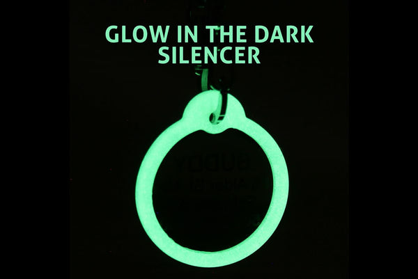 GoTags Glow in the Dark Pet Tag Silencer
