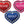 Load image into Gallery viewer, GoTags Heart Shaped Pet Tags with Swarovski Crystals, Personalized and Custom Engraved with Pet Name and ID
