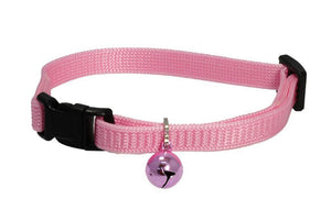 GoTags Pink Breakaway Cat Collar with Bell