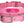 Load image into Gallery viewer, GoTags Pink Personalized Dog Collars with Nameplate ID Tag Engraved, Dog Collars with Metal Buckle
