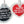 Load image into Gallery viewer, GoTags Round and Heart Shape Pet Tags with Tag Silencer, Silent and Quiet Pet Tags, Double Sided Engraved and Personalized
