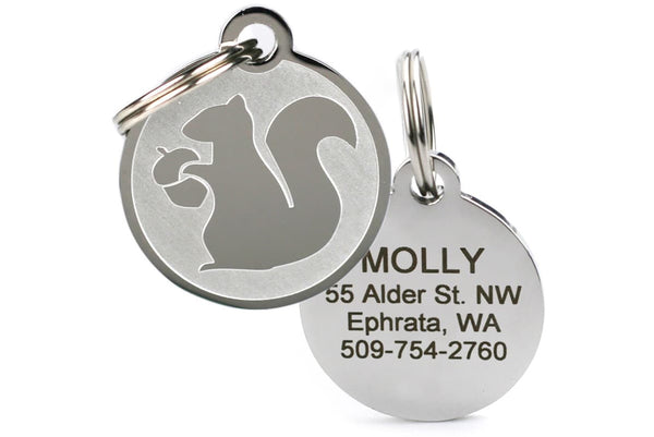 Stainless Steel Pet ID Tags Personalized Engraved Dog Tags 