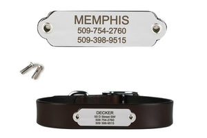 Shoe Tag ID in Stainless Steel